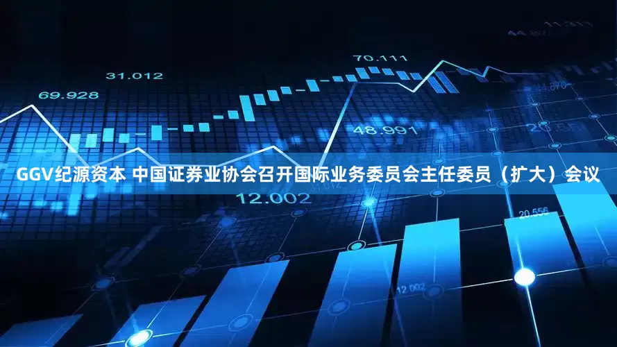 GGV纪源资本 中国证券业协会召开国际业务委员会主任委员（扩大）会议